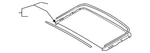 Genuine Bmw Rear Glass 54-10-7-288-525. Fixed Price $670.95.