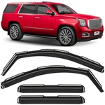 Sun Rain Visors Wind Guards For 2015-2020 Gmc Yukon Shatterproof. Fixed Price $59.99.