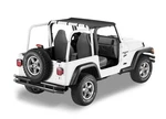 Bestop 52525-15 Targa Bikini For Jeep Sun Protection, Easy Install, Durabl. Fixed Price $99.95.