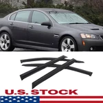 Abs Black Deflector Window Vent Visor Rain Guard For Pontiac G8 2008-2009. Fixed Price $42.99.