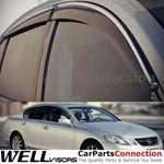 Wellvisors Window 06-11 For Lexus GS300 GS350 GS430 GS450H GS460 Sides. Fixed Price $88.99.