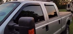 Avs Rain Guards Vent Visors Shade 1999-2016 Ford F250 F350 F450 Super Crew. Fixed Price $81.95.