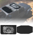 Mesh Top Uv Protection For 2018-2024 Jeep Wrangler Jl Door. Fixed Price $69.69.