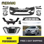 Fits 17-20 Nissan Rogue New Complete Front Bumper Grille W/ Fog Light Assembly. Fixed Price $385.99.