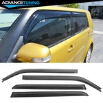 Fits 08-15 Scion Xb Wagon 4-DOOR Slim Acrylic Window Visors Sun Rain Guard 4PCS. Fixed Price $29.99.