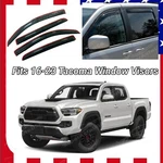 For Toyota Tacoma 2016-2023 In-channel Vent Window Visors Rain Guard Deflectors. Fixed Price $38.99.
