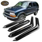 Fits 95-05 Gmc Sonoma Jimmy Chevy S10 Blazer Window Visors Rain Sun Guard Vent. Fixed Price $27.95.