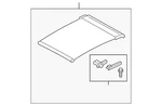 Genuine Audi Sunshade 4M0-877-307-C-6PS. Fixed Price $559.83.