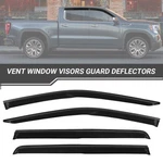 For Silverado Sierra 1500 Crew Cab 2019-2023 Window Vent Visors Rain Guards. Fixed Price $25.29.