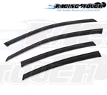 Dark Smoke Outside Mount Window Visor Rain Guard 4PCS Vw Passat Sedan 1997-2005. Fixed Price $34.17.