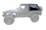Rampage 109635 Frameless Soft Top Kit Sailcloth Fits 04-06 Wrangler (tj). Fixed Price $582.99.