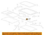 Gm Oem 18-20 Regal Tourx Sunroof-sunroof Frame Rear Support 39008385. Fixed Price $34.04.