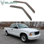 Fits 94-03 Chevy S10 Blazer & Gmc Sonoma Channel Window Visors Rain Sun Guard. Fixed Price $36.99.
