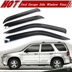 2006 Fit Ford Escape 1ST Side Window Visor Sun Rain Guards Smoke. Fixed Price $95.00.