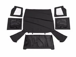 Rampage Black Denim Full Skin & Tinted Windows Soft Top For 88-95 Jeep Wrangler. Fixed Price $424.13.