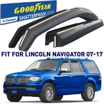 Rain Guards Vent Visors Shade For 2007-2017 Lincoln Navigator Shatterproof. Fixed Price $104.99.
