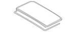 Genuine Audi Sunroof Glass 80F-877-056-A. Fixed Price $994.89.