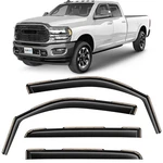 Sun Rain Visors Wind Guards For 2019-2026 Dodge Ram 2500/3500 Crew Cab. Fixed Price $69.99.