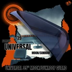 Universal Fit 39" Moon Sunroof Wind Deflector Visor For Cars, Suvs, And Trucks. Fixed Price $38.39.