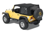 Bestop Fits 97-06 Jeep Wrangler Tj Supertop With Sunrider Panel Premium Black. Fixed Price $1777.99.