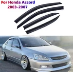 03-07 Honda Accord Sedan Window Visors Rain Guard Sun Vent Deflector 4PC Set. Fixed Price $22.50.