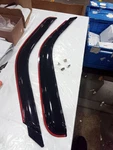 Used In-channel Window Visor Rain Guard For Silverado Gmc Sierra 1500 2500 3500. Fixed Price $27.99.