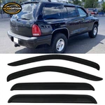Fits 98-03 Dodge Durango 00-04 Dakota Crew Cab Window Visors Rain Sun Guard Vent. Fixed Price $28.87.