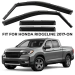 Rain Guards Vent Visors Shade For 2017-2026 Honda Ridgeline. Fixed Price $62.99.