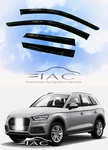 For Audi Q5 18-ON Out Channel Window Visor Vent Sun Shade Rain Guard Door. Fixed Price $45.99.