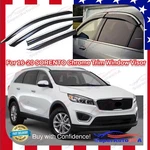 Fits Sorento 16-20 Chrome Trim Tinted Window Visor Rain Deflector Weather Shield. Fixed Price $39.99.