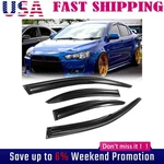 Fits 08-17 Mitsubishi Lancer Jdm Mugen Style Window Vent Visor Rain/sun. Fixed Price $27.06.