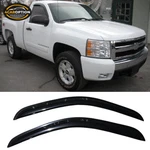 Fits 07-14 Gmc Sierra Standard Cab Window Visors Rain Sun Guard Vent 2PC Set. Fixed Price $29.91.
