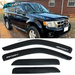 Window Visors 4PCS Fits 01-12 Ford Escape Rain Sun Guard Shade Smoke Acrylic. Fixed Price $41.99.