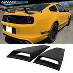 Fits 05-14 Ford Mustang Coupe Eleanor Side Quarter Window Louvers Scoop Cover. Fixed Price $159.99.