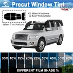 Computerized Custom Precut 2PLY Window Tint Film Kit For 2004-2010 Infiniti QX56. Fixed Price $39.99.