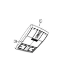 Genuine Mopar Overhead Console 1MT681W1AB. Fixed Price $241.79.