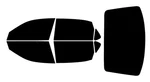 Precut Ceramic Car Window Tint Film Kit For Chevrolet Impala Sedan 2000-2005. Fixed Price $39.99.