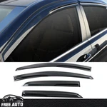 Fits 07-13 Toyota Yaris XP90 Sedan Window Visors 4PCS Set Mugen Style Acrylic. Fixed Price $28.75.