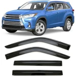 2014-2019 Tape-on Rain Guards For Toyota Highlander Side Window Deflector Vis.... Fixed Price $66.67.
