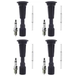 Ngk Iridium Ix Spark Plugs & Denso Coil Boot Kit For Mazda 2 1.5L L4 Mzr 11-14. Fixed Price $85.95.