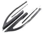 1966-1967 Oldsmobile Cutlass, 442 F85 Convertible Vent Window Weatherstrip Seals. Fixed Price $153.47.