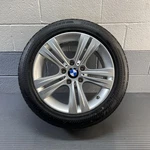 2012-2019 Bmw 330I F30 Alloy Wheel Disc Rim W/ Tire 7.5JX17 ET37 Oem *note*. Fixed Price $144.50.