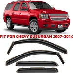 Rain Guards Vent Visors Shade For 2007-2014 Chevrolet (chevy) Suburban. Fixed Price $62.99.