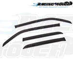 Dark Smoke Outside Mount Window Visor Rain Guard 4PCS For Toyota 4RUNNER 2010-16. Fixed Price $35.23.