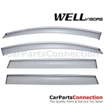 Wellvisors Window 07-15 For Audi Q7 Sun Deflectors Chrome. Fixed Price $121.99.