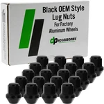 Black Lug Nuts Compatible With Dodge Jeep Ram 6509422AA Set Of 20. Fixed Price $67.00.