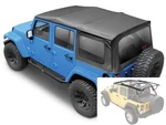 2007-2017 Wrangler Unlimited Jk Complete Soft Top W/ Hardware & Tinted Windows. Fixed Price $895.00.