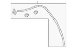 Genuine Honda Tube Rear Drain (sunroof) 70060-T7W-A00. Fixed Price $22.49.