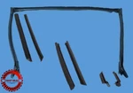 Oem 05-14 Mustang & Cobra Convertible Top Complete Rubber Weatherstrip Seals Kit. Fixed Price $139.99.