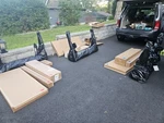 Jeep Wrangler Door Jlu Soft Top Premium Twilll 82215146AB Oem Mopar Brand New. Fixed Price $1800.00.